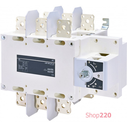 Переключатель нагрузки 1-0-2 800А, 3P LBS CO 800 ETI 4661554