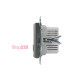 USB розетка, сталь, EPH2700262 Schneider Electric Asfora