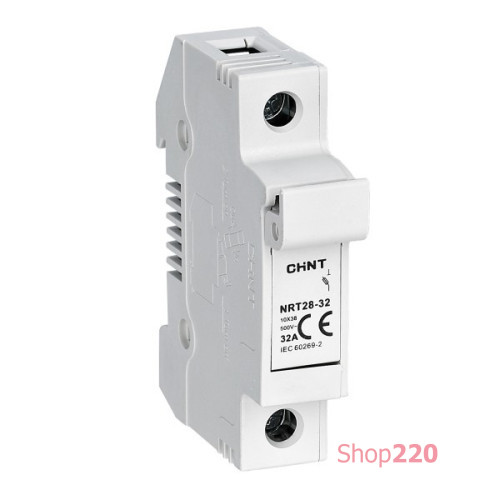 Держатель предохранителей 1P 10x38, NRT28-32 Chint 520465