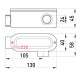 Соединитель ревизионный Г-образный для труб 3/4", e.industrial.pipe.db.revise.elbow.3/4" Enext i0540002