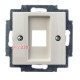 Накладка для компьютерной розетки, слоновая кость, ABB 2561-92-507 Basic 55