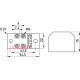 Клеммная колодка защищенная 15А, 4 полюса, e.tc.protect.15.4 Enext p056002