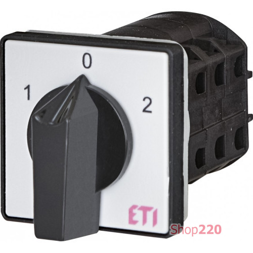 Переключатель CS 25 53 U (3p_"1-0-2"_с/ч_ 25A) ETI 4773121