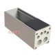 Розеточный блок на 2 (3) розетки К45, пустой, алюминий, Ofiblock COMPACT Simon KFC202/14