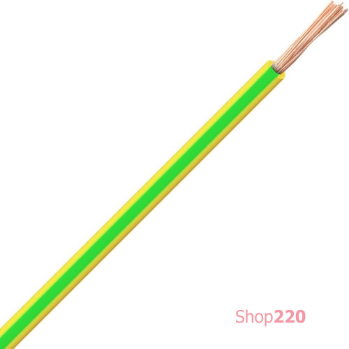 Провод 1x0,75 мм кв, желто-зеленый (ГОСТ), H05V-K Lapp Kabel 4510002