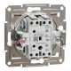 Выключатель одноклавишный, кремовый, EPH0170123 Schneider Electric Asfora