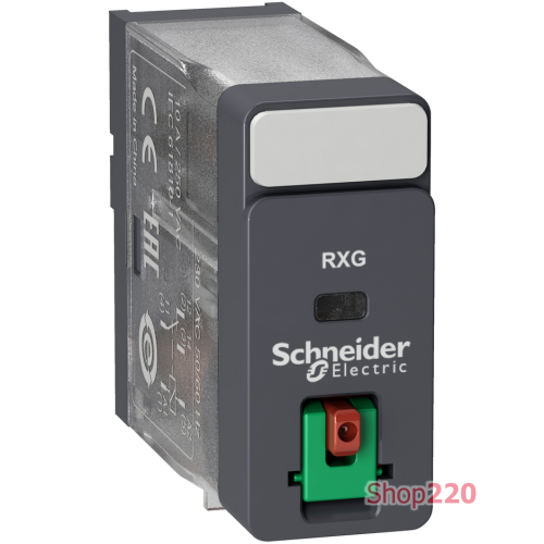 Реле управления - Harmony RXG - 1CO стандарт - 230V AC - 10A - без LED RXG11P7