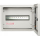 Корпус модульный металлический Light, 12 модулей, навесной IP54, серии UBox A0260010021