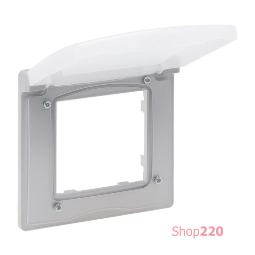 Рамка 1 пост IP44, алюминий, Niloe Step Legrand 863396