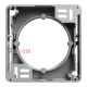Коробка для накладного монтажа 1 пост, алюминий, Sedna Design SDD113901