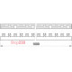 Гребенка соединительная 3-полюсная, 1 метр, e.bc.u.stand.3.63 s180003 Enext