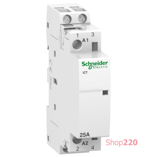 Контактор 25А, 2NO, 230/240В, 50Гц A9C20732