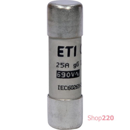 Предохранитель CH14x51 gG 25A 690V ETI 2651032
