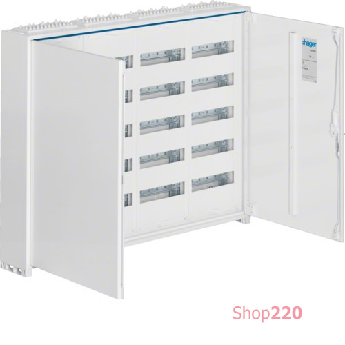 Щит на 240 модулей (4x60), наружный Univers IP44/II 800x1050x161мм Hager FWB54S