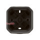 Коробка накладная 1-постовая, антрацит, Plexo Legrand 069601L
