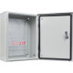 Корпус с монтажной панелью металлический 40*30*15 см, IP54, серии UBox A0260020015