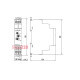 Реле времени звезда/треугольник NTE9-ST AC/DC 12-240V A0010240010