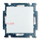 Кнопка без фиксации, белый, ABB 2026 UC-94-507 Basic 55