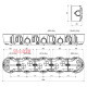 Подрозетник пятерной в сплошные стены, KP 64/5_KA Kopos