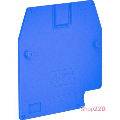 Замыкающая крышка ESC-CBC.16/PTB (синяя) ETI 3903051