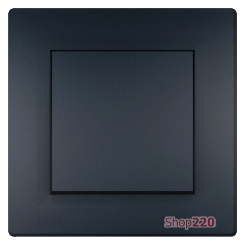 Выключатель влагозащищенный IP44, антрацит, EPH0100271 Schneider Electric Asfora