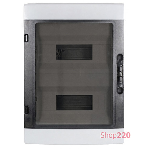 Корпус пластиковый на 24 модуля навесной, влагозащищенный IP65, e.plbox.pro.n.24 Enext p098003