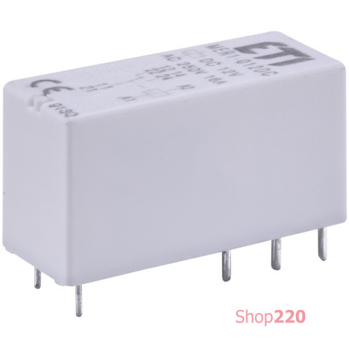 Электромеханическое реле MER1-012DC (1x16A 250VAC) ETI 2473046