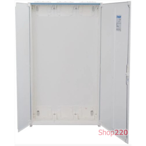 Шкаф напольный IP44, 1400х800х205 мм, 3 секции, Univers Hager FP93SN2