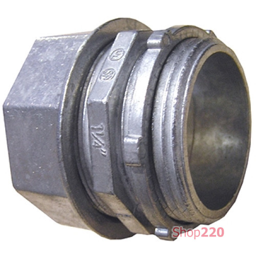 Ввод металлический цанговый, e.industrial.pipe.dir.collet.1/2" Enext i0450001