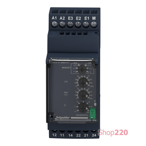 Реле контроля тока 0.3-15A RM35JA32MR