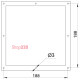 Решетка с фильтром 226х209х50 для вентилятора 176х176мм, IP55, e.climat.filter.pro.176 Enext s0103015