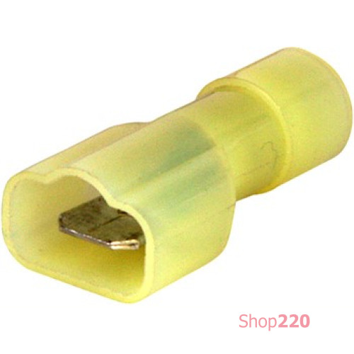 Наконечник-соединитель Faston 250 "папа" 4-6 кв.мм, e.terminal.stand.mdfn5.5.250.yellow Enext s4039005