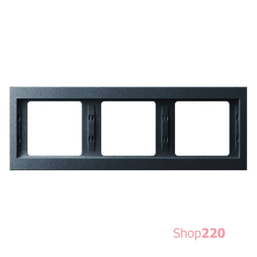 Рамка 3 поста, антрацит, K.1 Berker 13737006