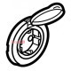 Накладка электрической розетки IP44, слоновая кость, 67827 Legrand