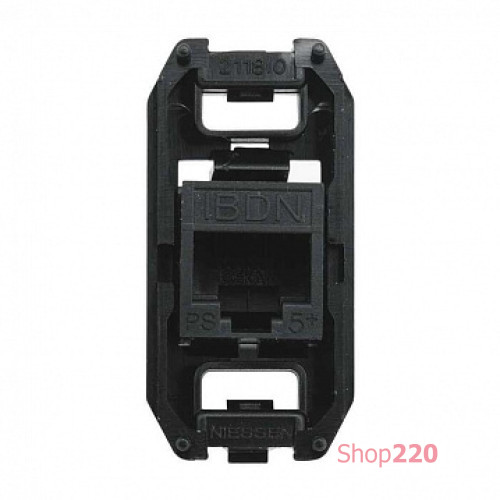 Розетка компьютерная RJ45 кат.5, 1мод., ABB 2018.5