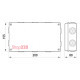 Монтажная коробка 200х155, IP55, e.db.pro.200.155.80 Enext p016009