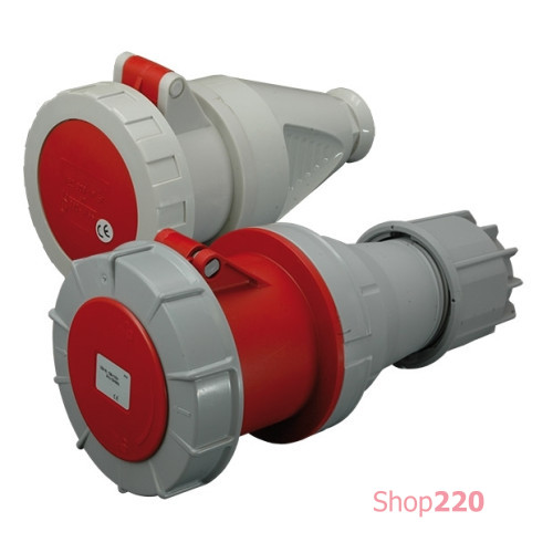 Силовая розетка 125А, 380В, 5 полюсов, IP67, переносная, ESH-12553 ETI 4482015