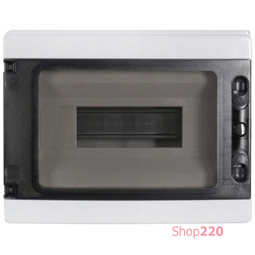Корпус пластиковый на 8 модулей навесной, влагозащищенный IP65, e.plbox.pro.n.8 Enext p098001