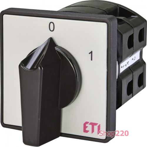 Переключатель CS 40 10 U (3p_"0-1"_с/ч_ 40A) ETI 4773020