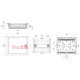 Пластиковый корпус на 14 модулей, встраиваемый, IP40 e.plbox.industrial.w.14 ENEXT i0600002