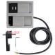 Врезная розетка в стол 220В + USB, нержавеющая сталь, Versahit ASA 060.15F.00009