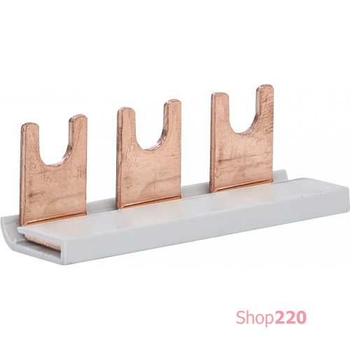 Шина питания IZ 16/1F/3L (16мм кв, 1P, 0.06м, Fork, 3mod., угловая) ETI 2921082