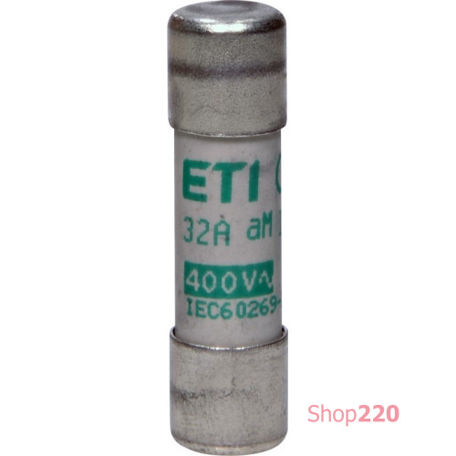 Предохранитель CH10x38 aM 32A 400V ETI 2652020
