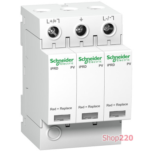 Ограничитель перенапряжения 600В DC для солнечных панелей, IPRD PV Кл.2 40R Schneider Electric A9L40271