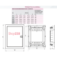Щит для слаботочки 2-х рядный, внутренний, ECG28 MEDIA-I 1101157 ETI
