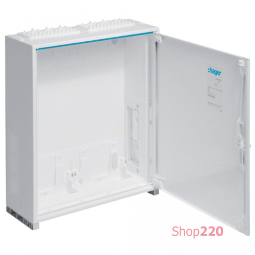 Шкаф напольный IP44, 650х550х205 мм, 2 секции, Univers Hager FP42SN2