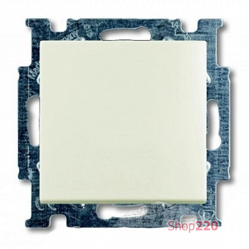 Выключатель 1-клавишный универсальный, белый шале, ABB 2006/6 UC-96-507 Basic 55