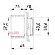 Ввод металлический резьбовой, e.industrial.pipe.thread.dir.2" Enext i0580006