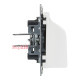 Вывод кабеля IP21, белый, Suno Legrand 721142