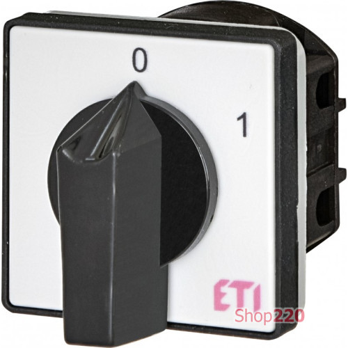 Переключатель CS 25 90 U (1p_"0-1"_с/ч_ 25A) ETI 4773002